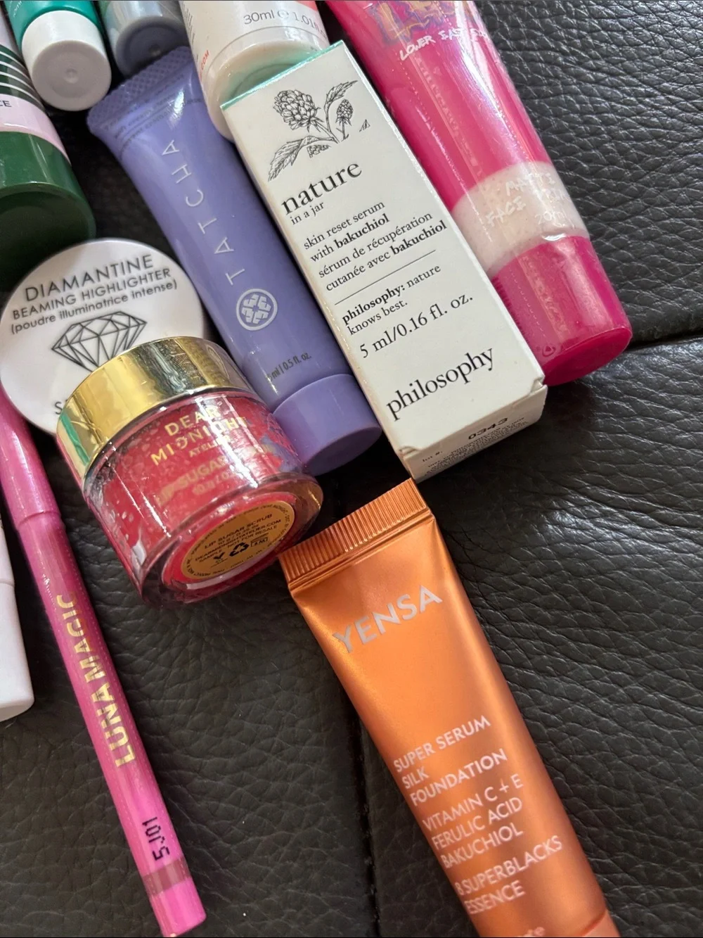 Assorted Travel-Size Skincare & Beauty Set - Multicolor